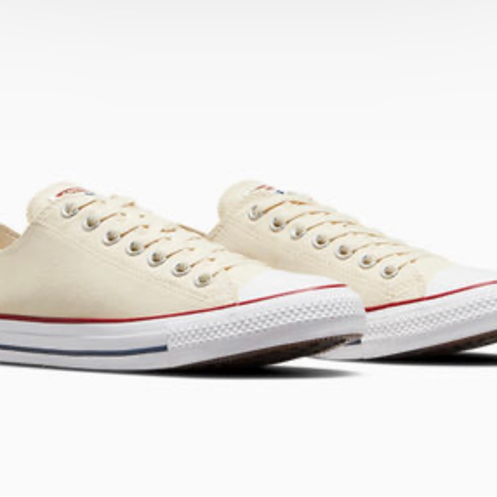 Converse Ivory Shoes Size M 10 W 12 NEW in the box